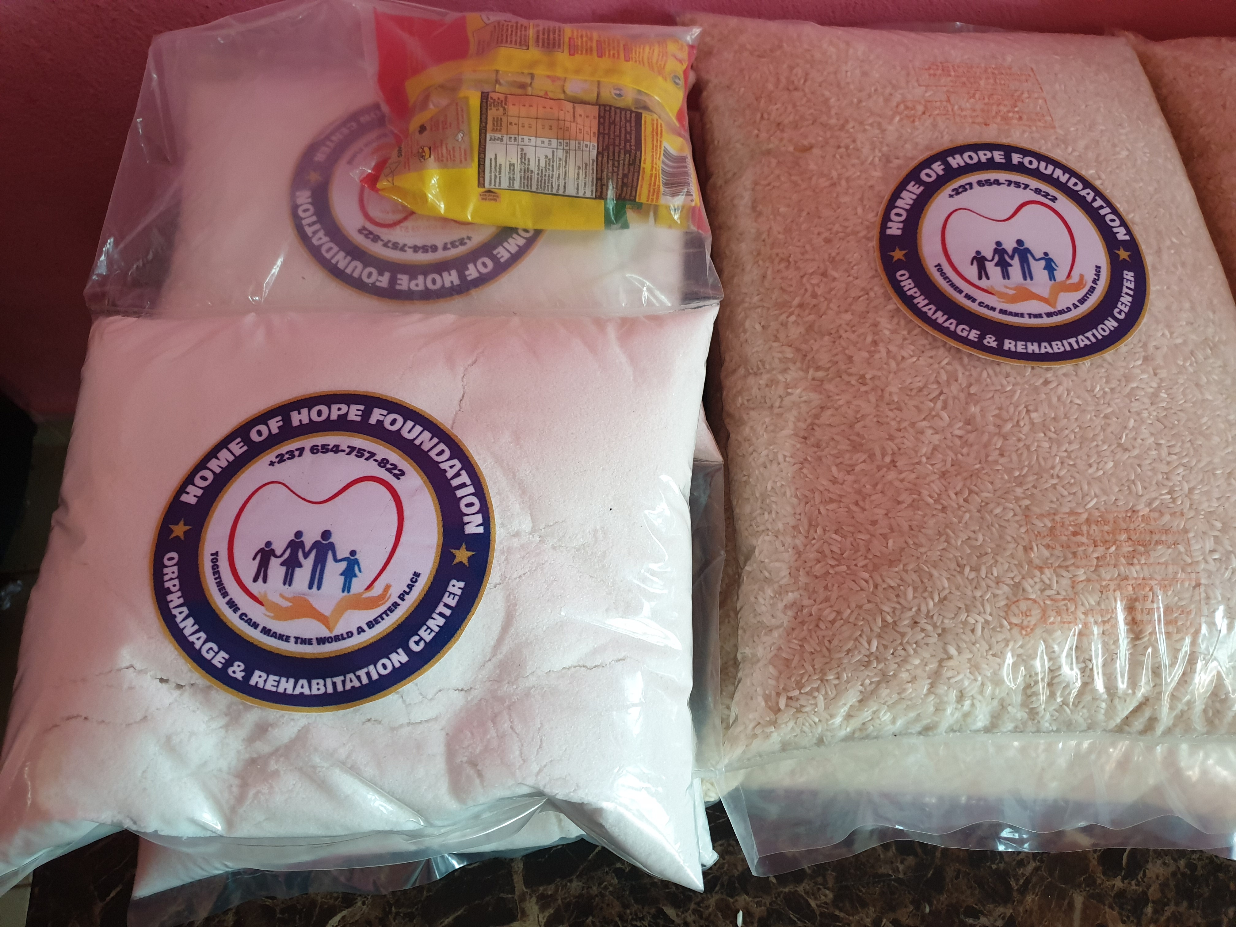 Food donation parcels