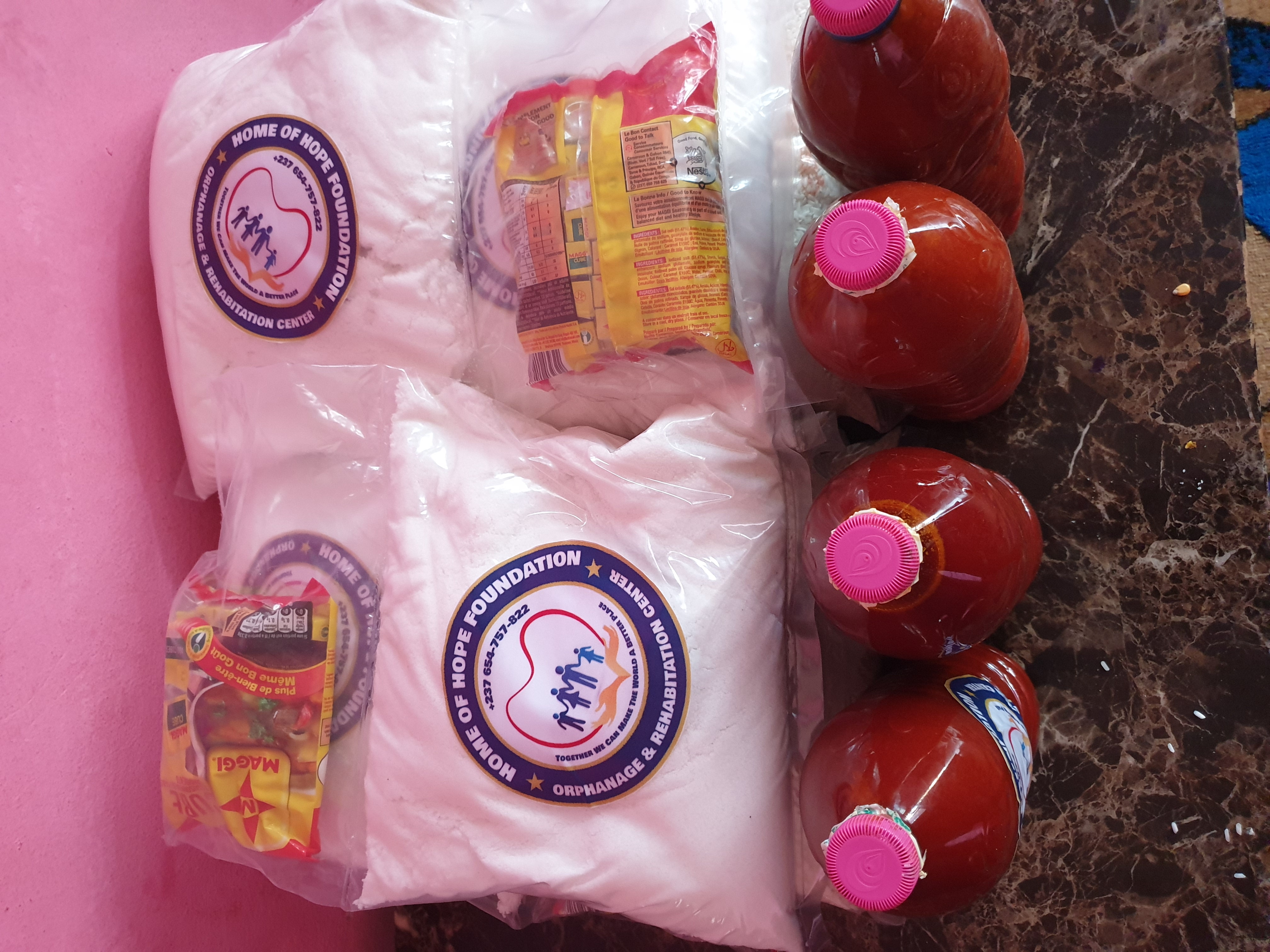 Food items for families