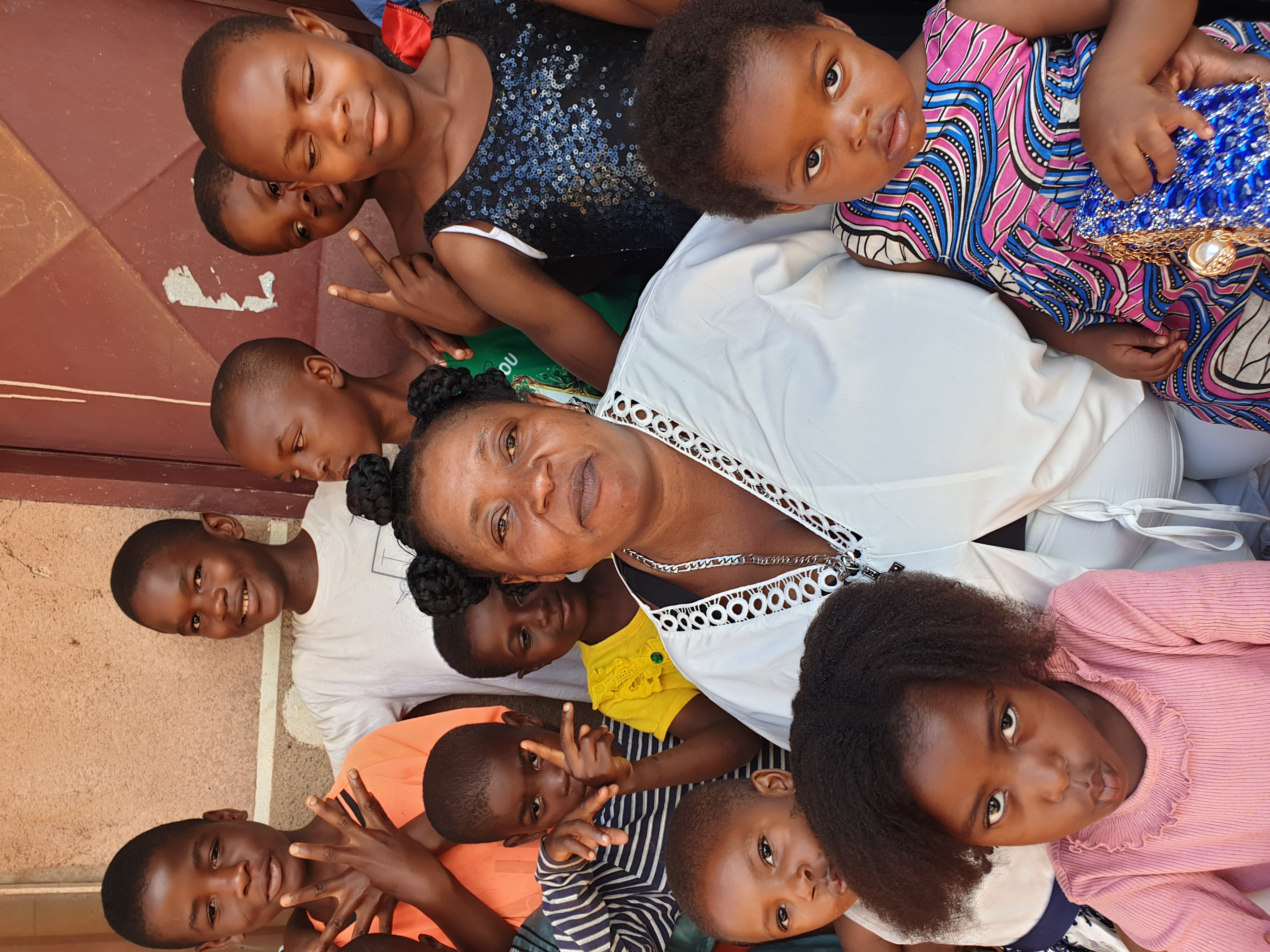 Children gathered together