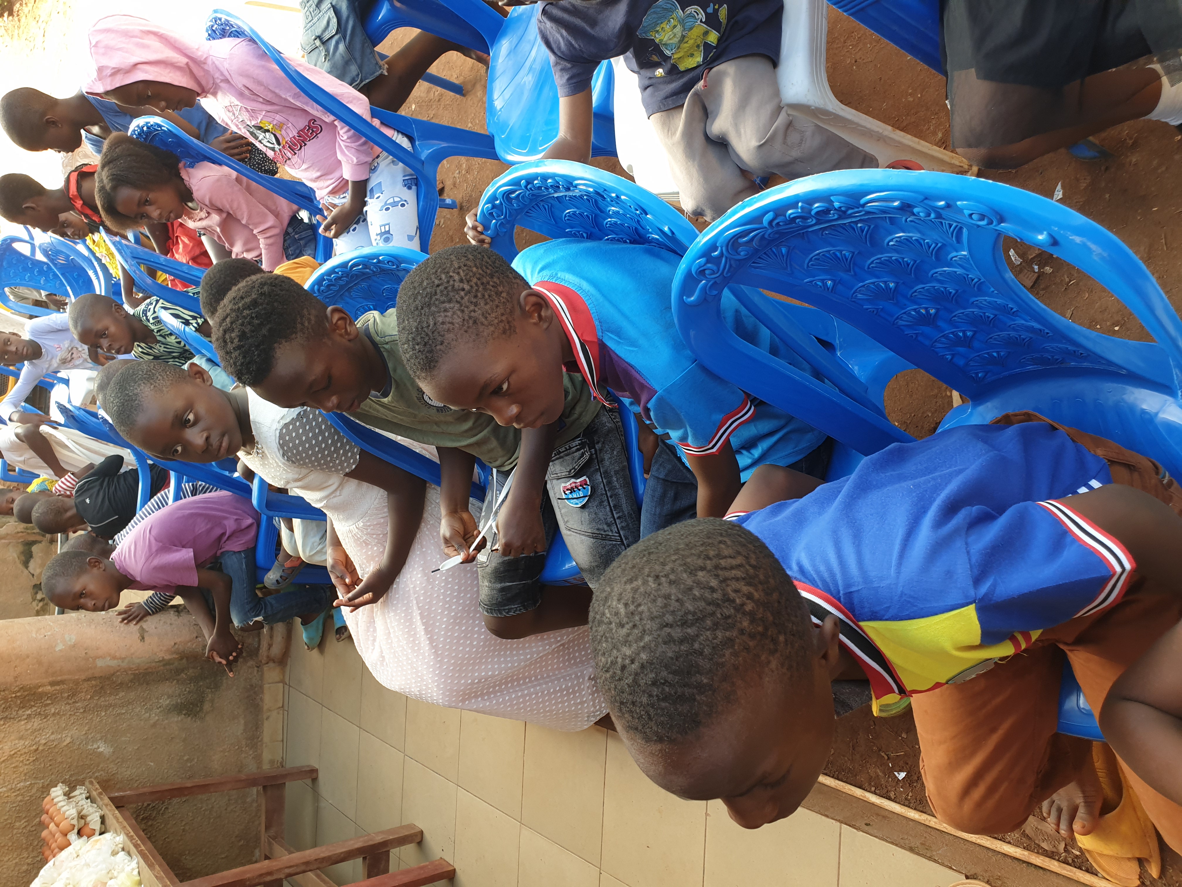 Children eating