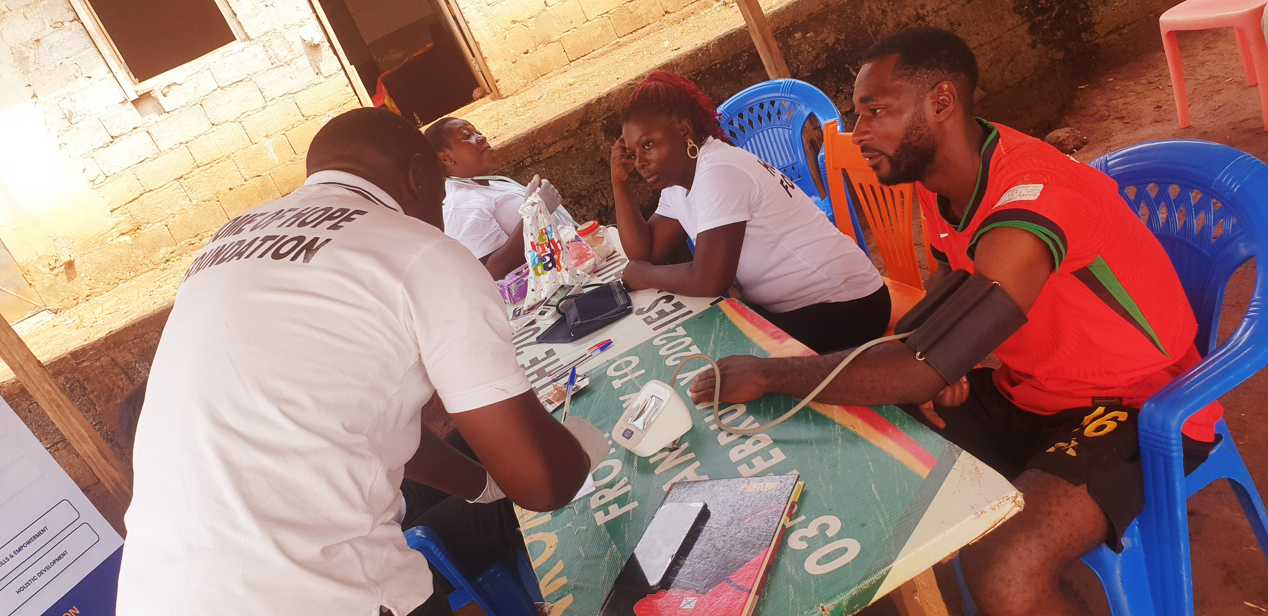 Blood pressure screening