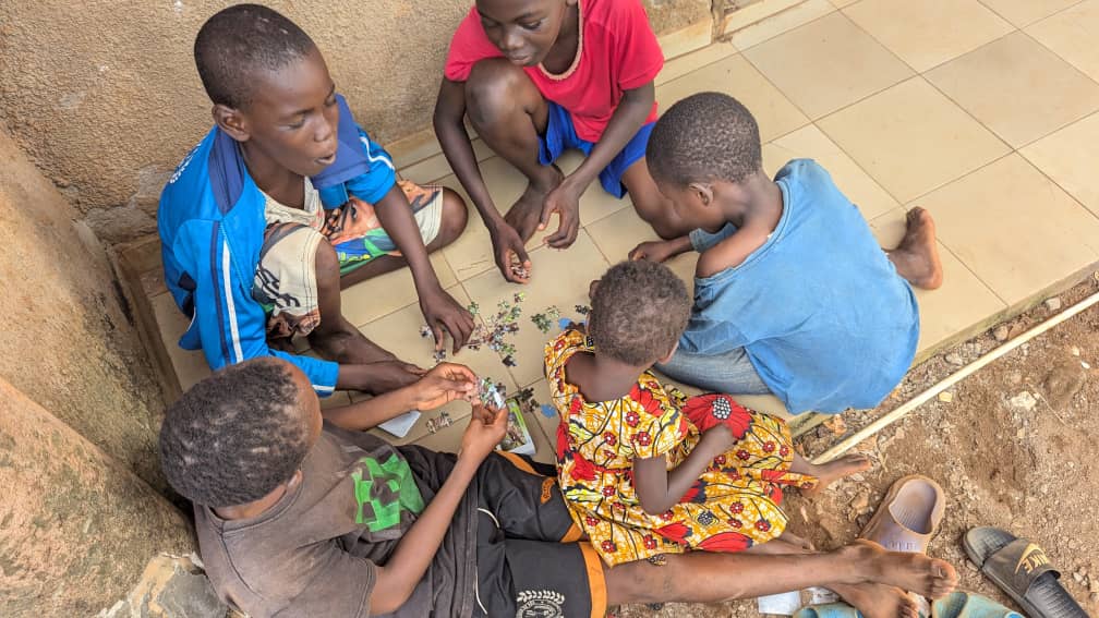 Children playing together