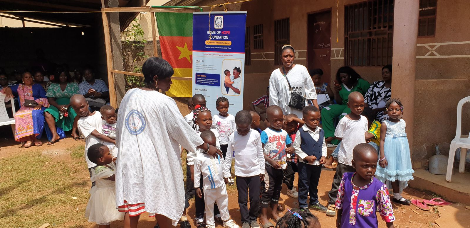 Children at the workshop closing ceremony